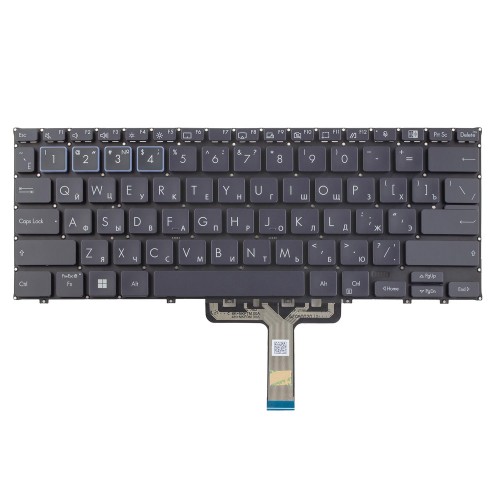 Клавиатура для ноутбука Asus Expertbook B5 Flip B5402FEA B5402CBA B5402CEA B5402CVA B5402FBA, RU, Black, Original