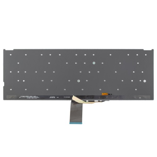 Клавиатура для ноутбука Asus A512 F512 K512 S512 X512 series, RU/UA, Silver, Backlit
