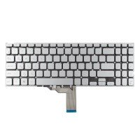 Клавиатура для Asus A512 F512 K512 S512 X512 series, RU/UA, Silver, Backlit