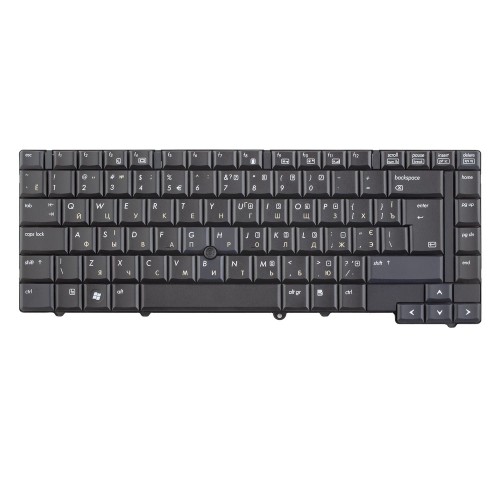 Клавиатура для ноутбука HP EliteBook 8530P 8530W, RU/UA, Black, Pointstick