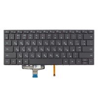 Клавіатура для Huawei MateBook 13 WRT-W19 WRT-W29 VLT-W50 HN-W19L HN-W19R, RU/UA, Black, Backlit
