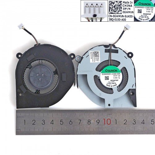 Вентилятор для ноутбука Dell Latitude 5400 5410 P98G DIS, (0T9T4M, 0GWMVN, EG50050S1-CE90-S9A/ -CG60-S9A, Original)