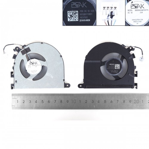 Вентилятор для ноутбука HP 14-EM 14-EP 14T-EP 240 245 G10 TPN-I142, (6033B0119801, FQ7W DFS5K22B15673A, N36314-001, Original)