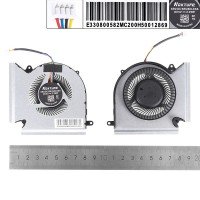 Вентилятор GPU/VGA для MSI GE66 GP66 GL66 MS-1541 MS-1542 series, PABD08008SH-N454, Аналог)