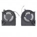 Вентилятори 12V CPU+GPU для ноутбука Dell Alienware M15 R7 series, (FP2U DFSCK22D058839, FP2T DFSCM227163929, Original)