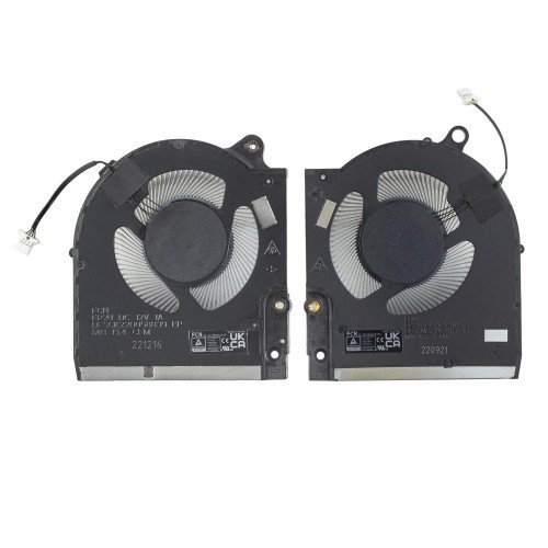 Вентиляторы 12V CPU+GPU для ноутбука Dell Alienware M15 R7 series, (FP2U DFSCK22D058839, FP2T DFSCM227163929, Original)