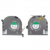 Вентилятори 5V CPU+GPU для Dell XPS 15 9500 9510 Precision 5550 5560, (DC28000OSSL, DC28000ORSL, Original)
