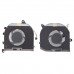 Вентиляторы 5V CPU+GPU для ноутбука Dell XPS 15 9570 7590 Precision M5530 M5540, (FKCH, FJ6J, 008YY9, 0TK9J1, Original)