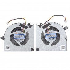 Вентиляторы 12V CPU+GPU для MSI Pulse 16 AI MS-15P3, (PABD1A010SHR-N527, PABD1A010SHL-N528, Original)