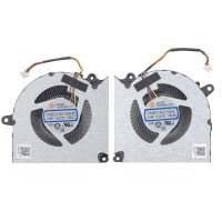 Вентилятори 12V CPU+GPU для MSI Pulse 16 AI MS-15P3, (PABD1A010SHR-N527, PABD1A010SHL-N528, Original)