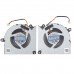 Вентилятори 12V CPU+GPU для ноутбука MSI Pulse 16 AI C1VFKG C1VGKG MS-15P3, (PABD1A010SHR-N527, PABD1A010SHL-N528, Original)