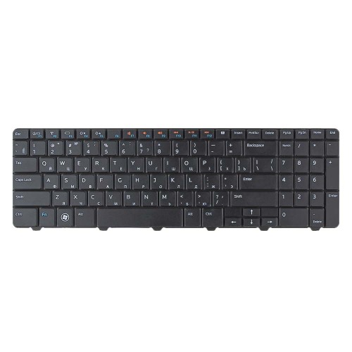 Клавіатура для ноутбука Dell Inspiron N5010 M5010, RU, Black