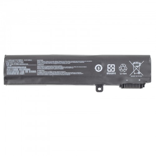 Батарея для ноутбука MSI GE62 GE72 GL62 GL72 GP62 GP72 series, (10.86V, 4730mAh, 51Wh, BTY-M6H)