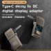 DC переходник для блока питания ноутбука Type-C на Asus 5.5*2.5 (с дисплеем)