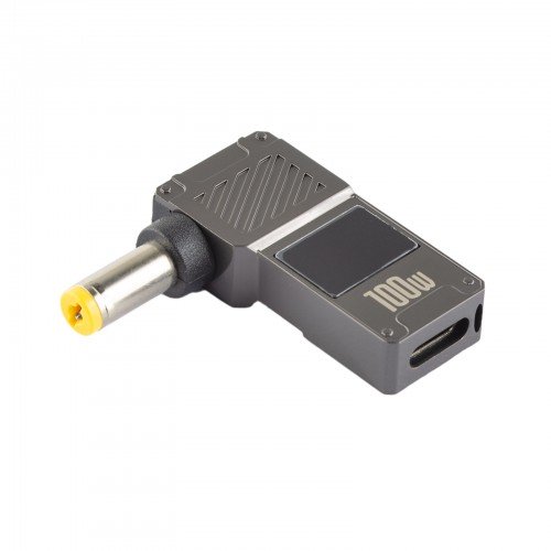 DC перехідник для блока живлення ноутбука Type-C на Acer 5.5*1.7 (з дисплеєм) DC перехідник для блока живлення ноутбука Type-C на Acer 5.5*1.7 (з дисплеєм)