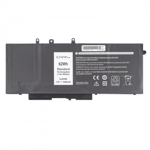 Батарея для ноутбука Dell Latitude E5280 E5480 E5580 E5490 E5491 E5590 E5591 Precision M3520 M3530, 7.6V 8200mAh 62Wh, GJKNX