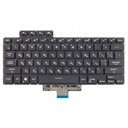 Клавиатура для ноутбука Asus Zephyrus G15 GA503 M16 GU603 series, UA, Black (8pin RGB Backlit)