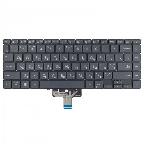 Клавіатура для ноутбука Asus ZenBook 14 UX435EAL UX435EG UX435EA UX435EGL series, RU/UA, Black, Backlit