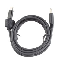 DC Кабель для блока живлення ноутбука Dell Type-C to 4.5*3.0+pin, (1.5м, PD100W)