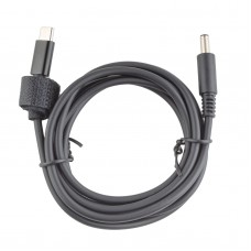 DC Кабель для блока питания ноутбука Dell Type-C to 4.5*3.0+pin, (1.5м, PD100W) DC Кабель для блока питания ноутбука Dell Type-C to 4.5*3.0+pin, (1.5м, PD100W)