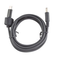DC Кабель для блока питания ноутбука Dell Type-C to 4.5*3.0+pin, (1.5м, PD100W)