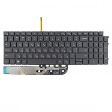 Клавиатура для Dell Inspiron/Vostro 3510 3511 3515 3520 3525 3530 3535 5510 5515, RU/UA, Black, Backlit, Original