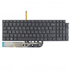 Клавиатура для Dell Inspiron/Vostro 3510 3511 3515 3520 3525 3530 3535 5510 5515, RU/UA, Black, Backlit, Original