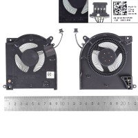 Вентилятор 12V CPU для Dell Alienware M15 R3 R4 series, (0D1X38, FM7D DFSCK324162A2E, Original)
