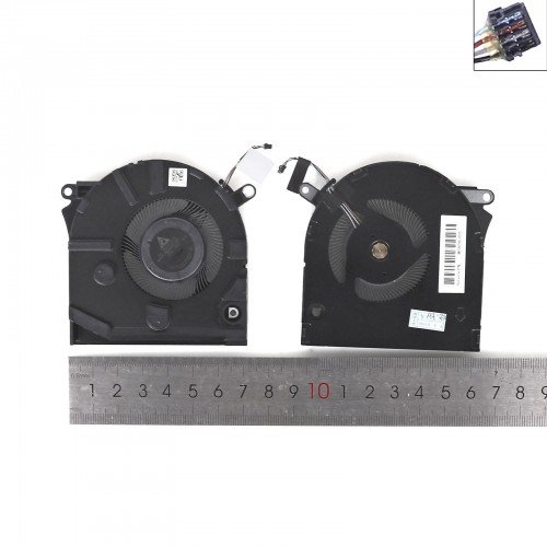 Вентилятор для ноутбука HP Envy 14-EB 14T-EB TPN-Q252, (M38796-001, ND75C37-20D15, Original)