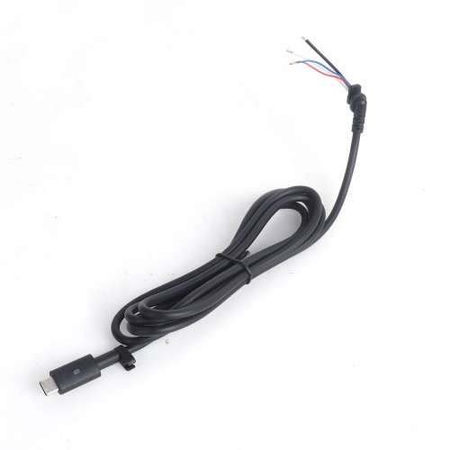 DC Кабель Type-C для блока питания ноутбука Dell, (130W, 4pin, Four-core, 1.5м)