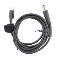 DC Кабель для блока живлення ноутбука HP Type-C to 7.4*5.0+pin, (1.5м, PD100W)