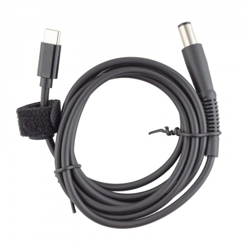 DC Кабель для блока живлення ноутбука HP Type-C to 7.4*5.0+pin, (1.5м, PD100W)