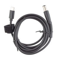 DC Кабель для блока питания ноутбука Dell Type-C to 7.4*5.0+pin, (1.5м, PD100W)