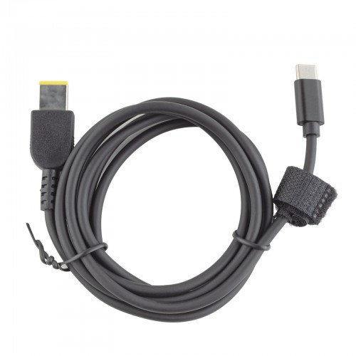 DC Кабель для блока питания ноутбука Lenovo Square+pin, (1.5м, PD100W)