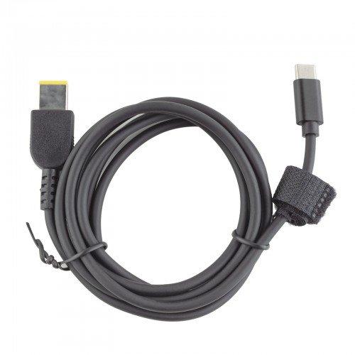DC Кабель для блока живлення ноутбука Lenovo Square+pin, (1.5м, PD100W)