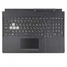 Верхня кришка для Asus FA506 FA566 FX506 FX566, UA (топкейс+клавіатура, 8pin Backlit, 90NR0JE7-R31UA0)