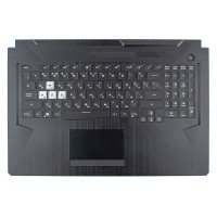 Верхня кришка для Asus FA706I FA706QE FX706H, UA, (Black, Topcase+KB, RGB 8pin, 90NR0JH5-R30UA0, Original)