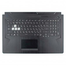 Верхня кришка для Asus FA706I FA706QE FX706H, UA, (Black, Topcase+KB, RGB 8pin, 90NR0JH5-R30UA0, Original)