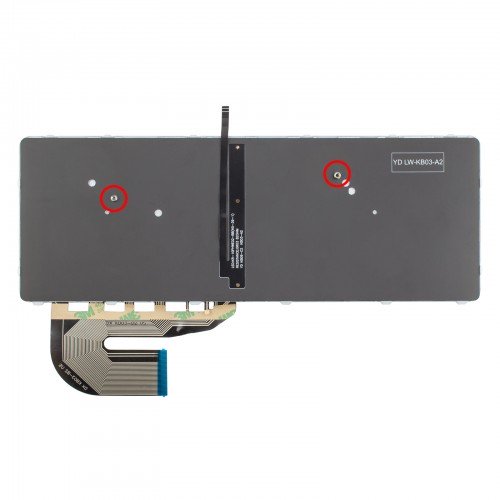 Клавіатура для ноутбука HP EliteBook 745 840 G3 G4, RU/UA, (Black, Silver frame, Backlit)