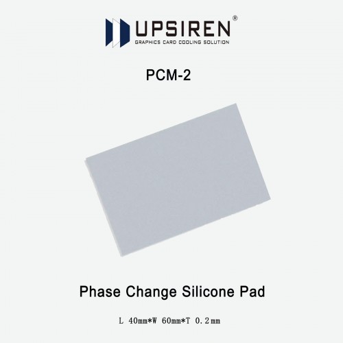 Термоинтерфейс с фазовым переходом UPSIREN PCM-2 (8.5W/mK, 40x60x0.2мм)