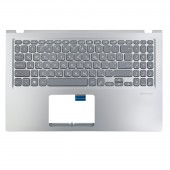 Верхня кришка для Asus X515E X515U X515J, RU/UA (Silver/Grey, топкейс+клавіатура, 90NB0SR2-R30UA0, Original)