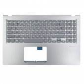 Верхня кришка для Asus X515E X515U X515J, RU/UA (GREY, wo mSD, топкейс+клавіатура, 90NB0U11-R32UA0, Original)