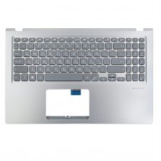 Верхня кришка для Asus X515E X515U X515J, RU/UA (Silver/Grey, топкейс+клавіатура, 90NB0SR2-R30UA0, Original)