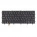 Клавіатура для ноутбука Dell XPS 13 9343 9350 7347 7348 7359 7548, RU, Black, Backlit