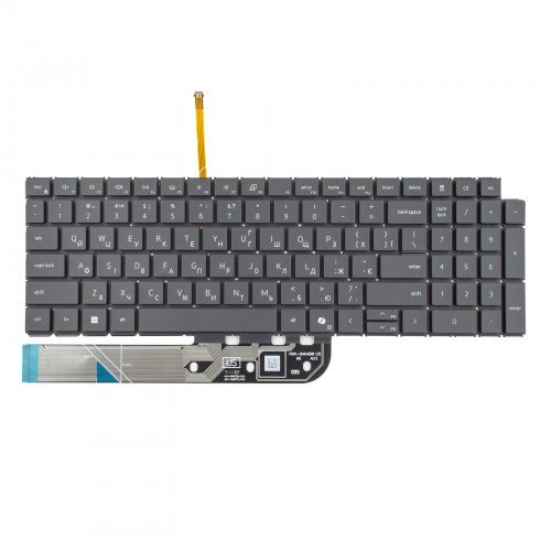 Клавіатура для ноутбука Dell Inspiron/Vostro 16 5640 5645 P131F P132F, UA, Black, Backlit, Original