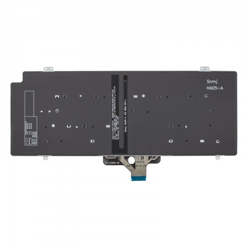 Клавіатура для ноутбука Dell Latitude 14 7410 2-in-1 series, RU/UA (з підсвіткою, PK132UG2C00, DLM19K8, 0PWCJY, 0GMM47)