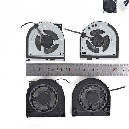 Вентиляторы 5V CPU+GPU для ноутбука Lenovo LOQ 15IRX9 15IAX9, (F24224 DFS5L22H05G86H, F24225 DFS5L22H15G86H, Original)