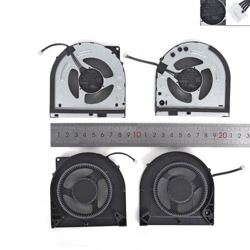Вентилятори 5V CPU+GPU для ноутбука Lenovo LOQ 15IRX9 15IAX9, (F24224 DFS5L22H05G86H, F24225 DFS5L22H15G86H, Original)