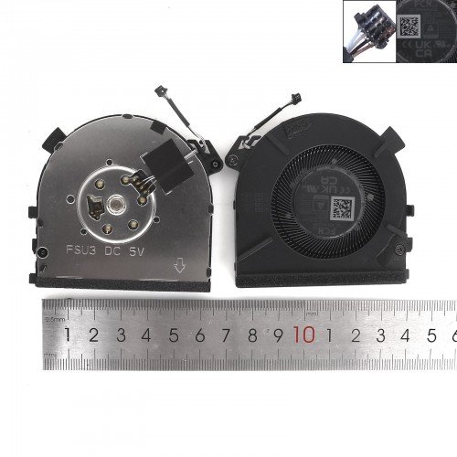 Вентилятор для ноутбука HP EliteBook 8 G1i G1a G2i G2a 14 16, (FSU3 F25017 DFS5K121142622, 6033B0143302, Original)