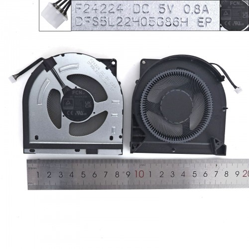 Вентилятор 5V CPU для ноутбука Lenovo LOQ 15IRX9 15IAX9, (F24224 DFS5L22H05G86H, BAPA0908R5HY007, Original)